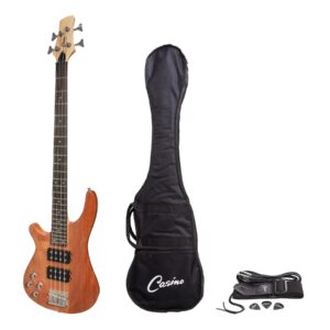 Casino CTB-24TL-M ’24 Series’ Left Handed Mahogany Tune-Style Electric Bass Guitar Set