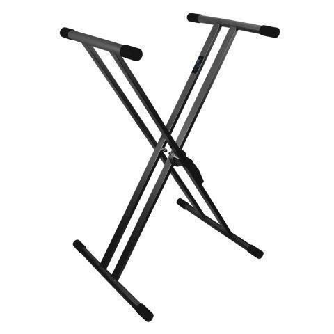 Crown KS-020 Deluxe Heavy Duty X-Style Double Braced Height Adjustable Keyboard Stand