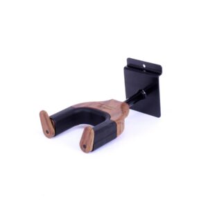 Fretz ‘Woodie’ Short Self-Securing Slatwall Guitar Hanger (Mahogany)