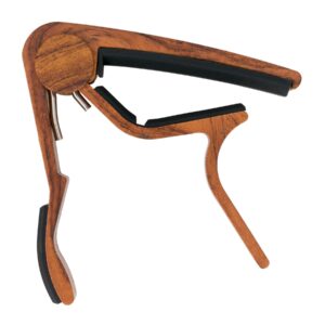 Fretz ‘Woodie’ Trigger-Style Acoustic Guitar Capo (Mahogany)