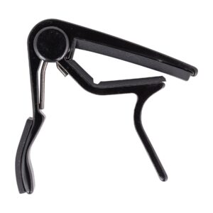 Fretz ‘Woodie’ Trigger-Style Ukulele Capo (Black)