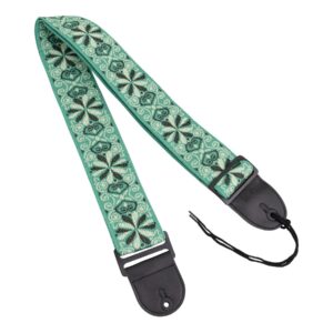 Fretz Woven Jacquard Fabric Guitar Strap (Meadow)