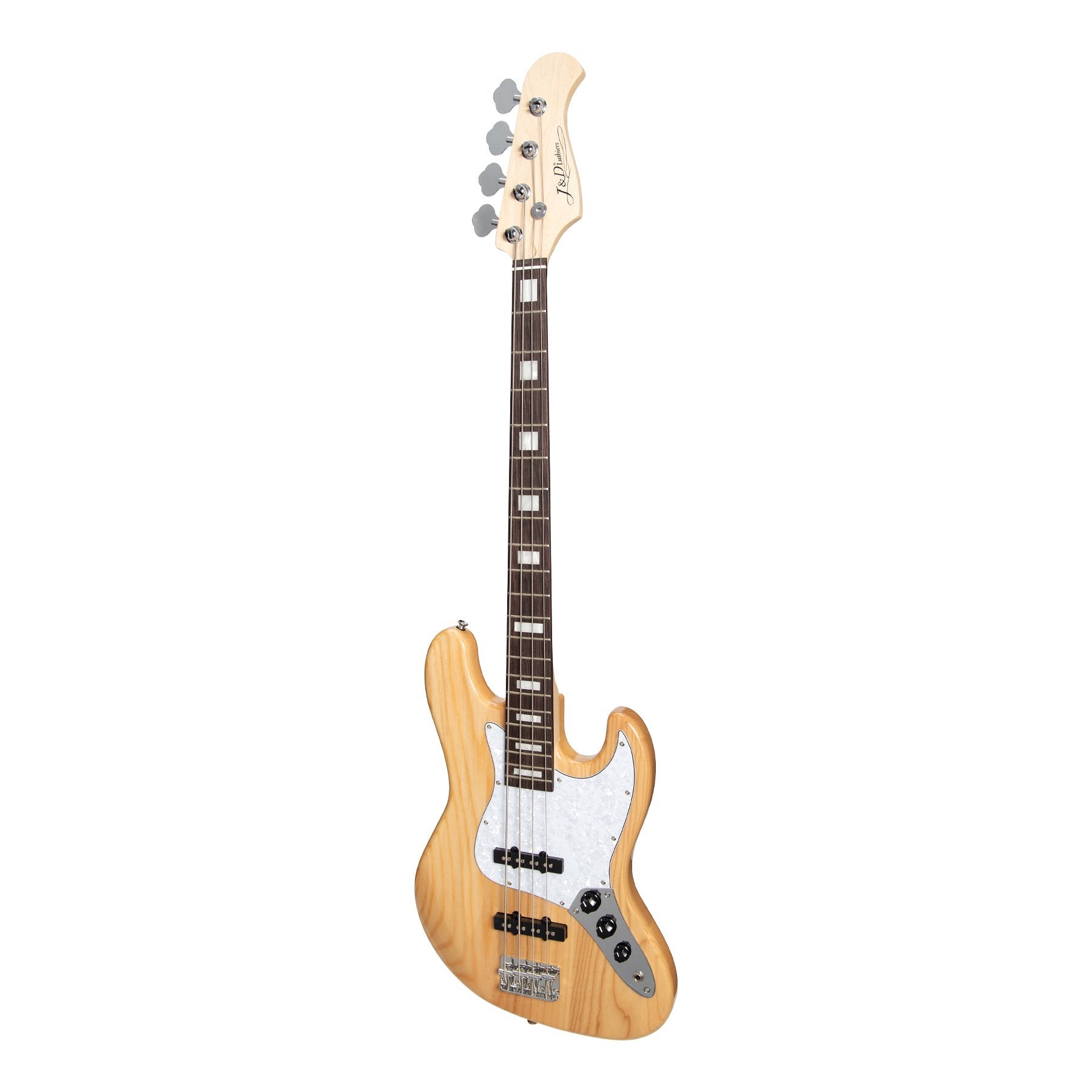 J&D Luthiers 4-String JB-Style Electric Bass Guitar