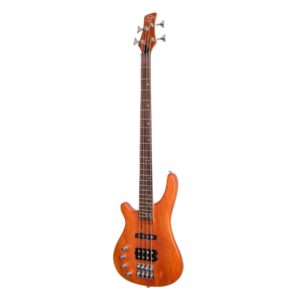J&D Luthiers 4-String T-Style Contemporary Active Left Handed Electric Bass Guitar