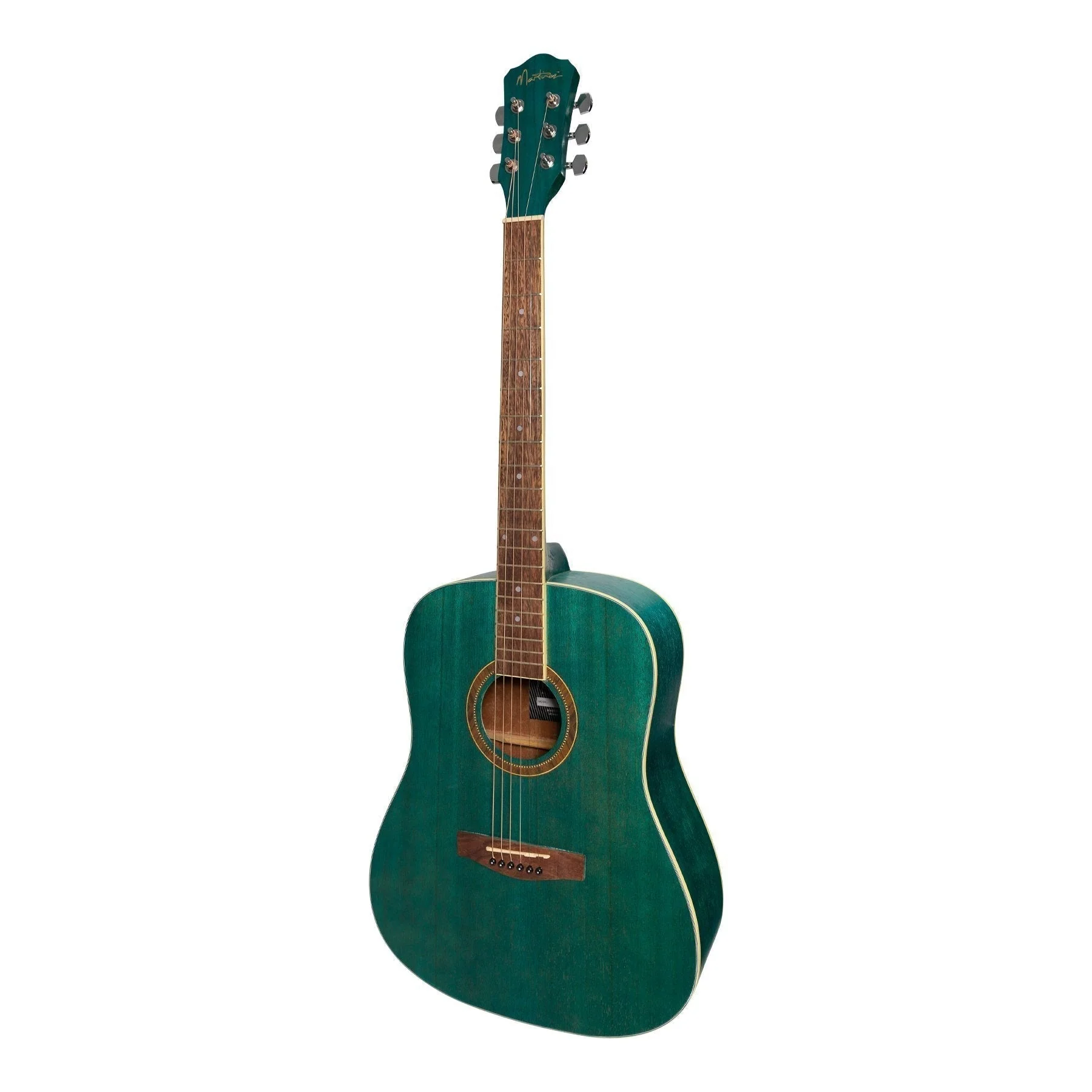 Martinez '41 Series' Dreadnought Acoustic Guitar Pack (Spruce/Jati-Wood)