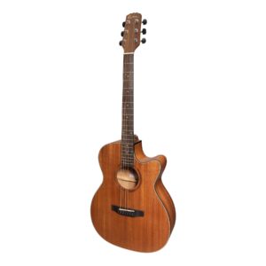 Martinez MNFC-15-MOP ‘Natural Series’ Mahogany Top Acoustic-Electric Small Body Cutaway Guitar