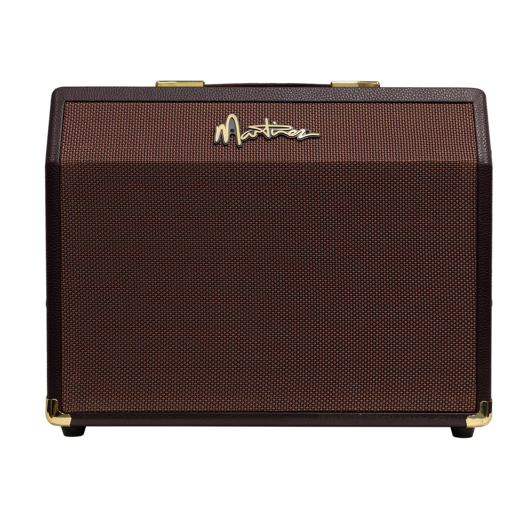 Martinez M-25R-BRN Retro-Style Acoustic Guitar Amplifier with Reverb packs