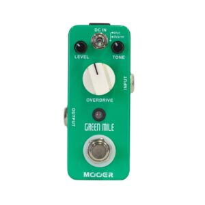 Mooer ‘Green Mile’ Dual Overdrive Micro Guitar Effects Pedal