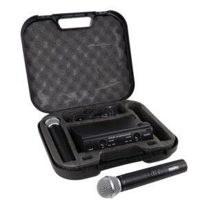 Soundart SWS-290-MM Twin-Channel Wireless Microphone Set with 2 x Handheld Mics