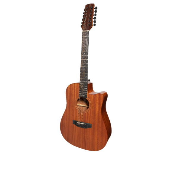 Timberide Timberidge 'Messenger Series' 12-String Mahogany Solid Top Acoustic ...
