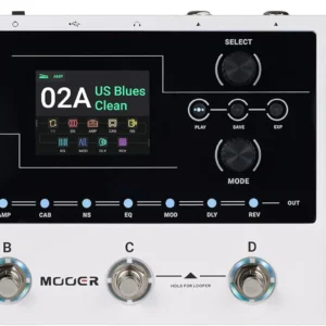 Mooer GE-150 Pro Guitar Multi-Effects Processor (White)
