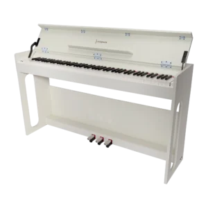 Crown CDP806 – 88-Key Weighted Digital Piano (Gloss White)