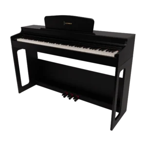 CROWN CDP-906-BLK UPRIGHT DIGITAL PIANO (Black)
