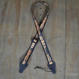 Colonial Leather Ukulele Strap Totem
