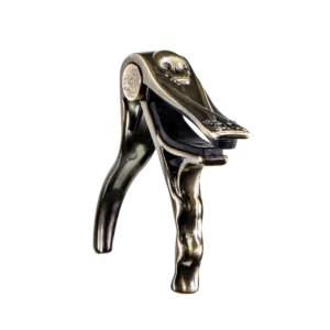 Crossfire Trigger-Style ‘Skull’ Acoustic Guitar Capo (Bronze)