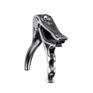 Crossfire Trigger-Style ‘Skull’ Acoustic Guitar Capo (Chrome)