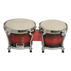 Drumfire 6.5″ and 7.5″ Wood Bongos (Natural Gloss)