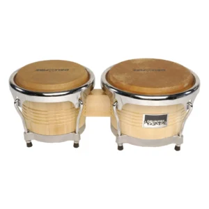 Drumfire 7.5″ and 8.5″ Elite Wood Bongos (Natural Gloss)