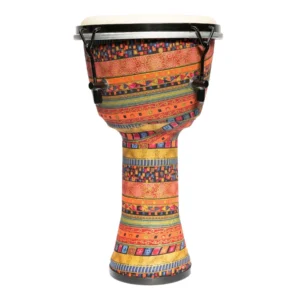 Drumfire 8″ Tuneable Synthetic Head Djembe (Multicolour)