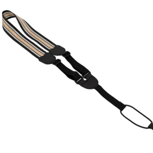 Fretz 1″ Nylon Neck Ukulele Strap w/ Hook White