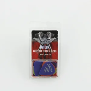 Crossfire Deltek 0.98mm Guitar Picks (10 Pack Assorted)