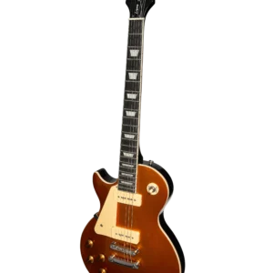 J&D Luthiers LP-Style ’56 P-90 Electric Guitar Left Handed (Gold Top)