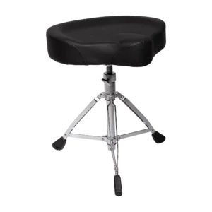 Kahzan Deluxe Motorcycle Shaped Drum Throne (Chrome)