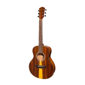 Martinez ’51 Series’ Acoustic-Electric Short Scale Guitar Teakwood (Gloss)