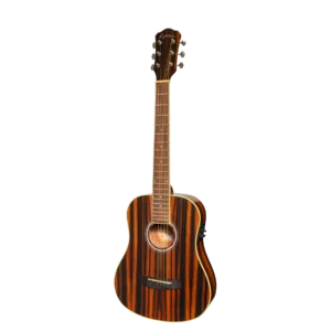 Martinez ’51 Series’ Left Handed Acoustic-Electric Babe Traveller Guitar Amara (Gloss)