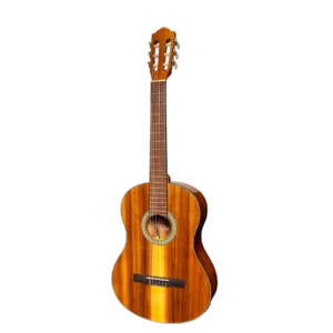 Martinez ’51 Series’ 3/4 Size Electric Classical Guitar with Tuner Koa (Gloss)