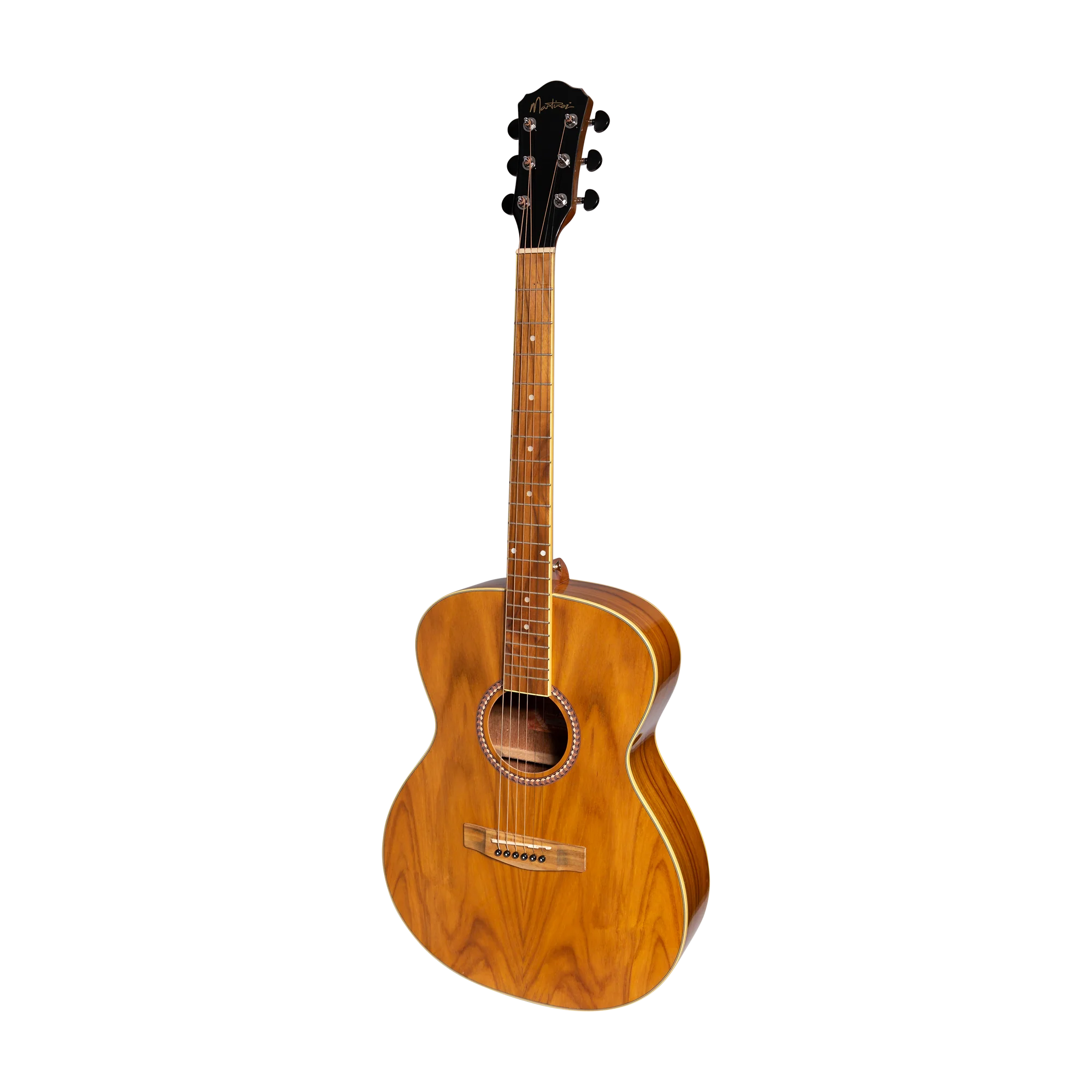Martinez Acoustic Gloss Small Body Guitar (Jati-Teakwood)