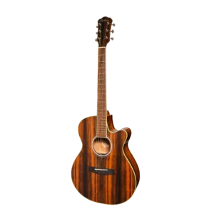 Martinez ’51 Series’ Folk Size Cutaway Acoustic-Electric Guitar Amara (Gloss)