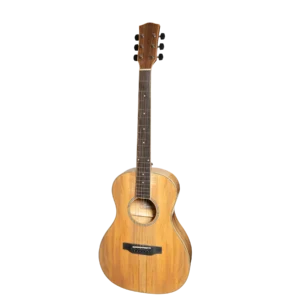 Martinez ’31 Series’ Daowood Parlour Acoustic-Electric Guitar (Spalted Maple)