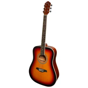 Martinez ’41 Series’ Dreadnought Acoustic Guitar Gloss Finish (Gloss Sunburst)