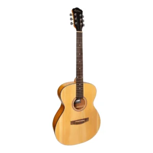 Martinez ’41 Series’ Left Handed Folk Size Acoustic Guitar (Spruce/Koa)