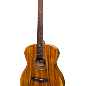 Martinez Left Handed Acoustic Small Body Guitar (Koa)