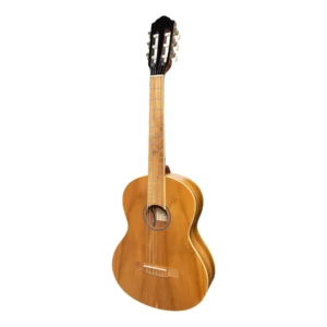 Martinez ‘Slim Jim’ 3/4 Size Electric Classical Guitar with Pickup/Tuner (Jati-Teakwood)