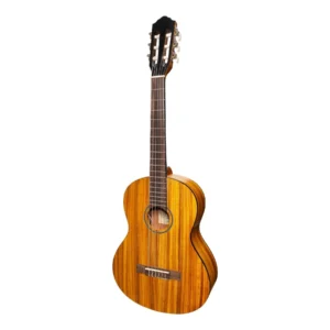Martinez ‘Slim Jim’ 3/4 Size Electric Classical Guitar with Pickup/Tuner (Koa)