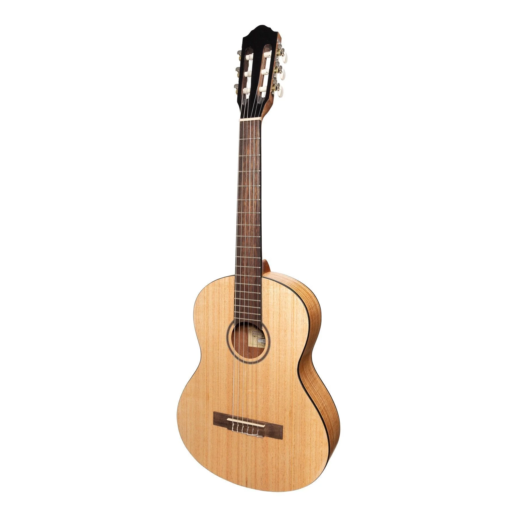 Martinez 'Slim Jim' 3/4 Size Student Classical Guitar with Built In Tuner (Mindi-Wood)