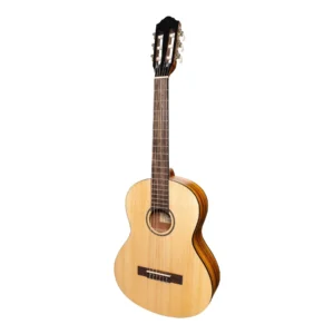 Martinez ‘Slim Jim’ 3/4 Size Student Classical Guitar with Built In Tuner (Spruce/Koa)