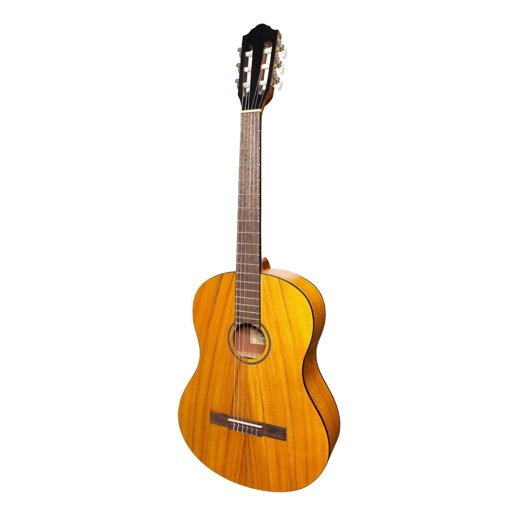 Martinez 'Slim Jim' Full Size Student Classical Guitar with Built In Tuner (Koa)