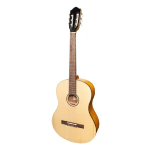 Martinez ‘Slim Jim’ Full Size Student Classical Guitar with Built In Tuner (Spruce/Koa)