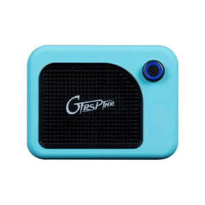 Mooer 5W GTRS PTNR Rechargeable Mini Bluetooth Amplifier (Blue)