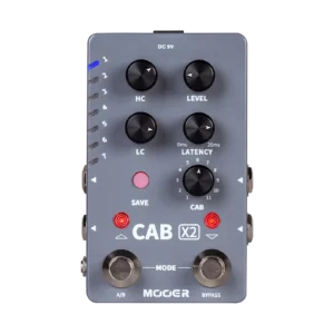 Mooer Dual Footswitch Cabinet Simulator X2 Guitar Effects Pedal