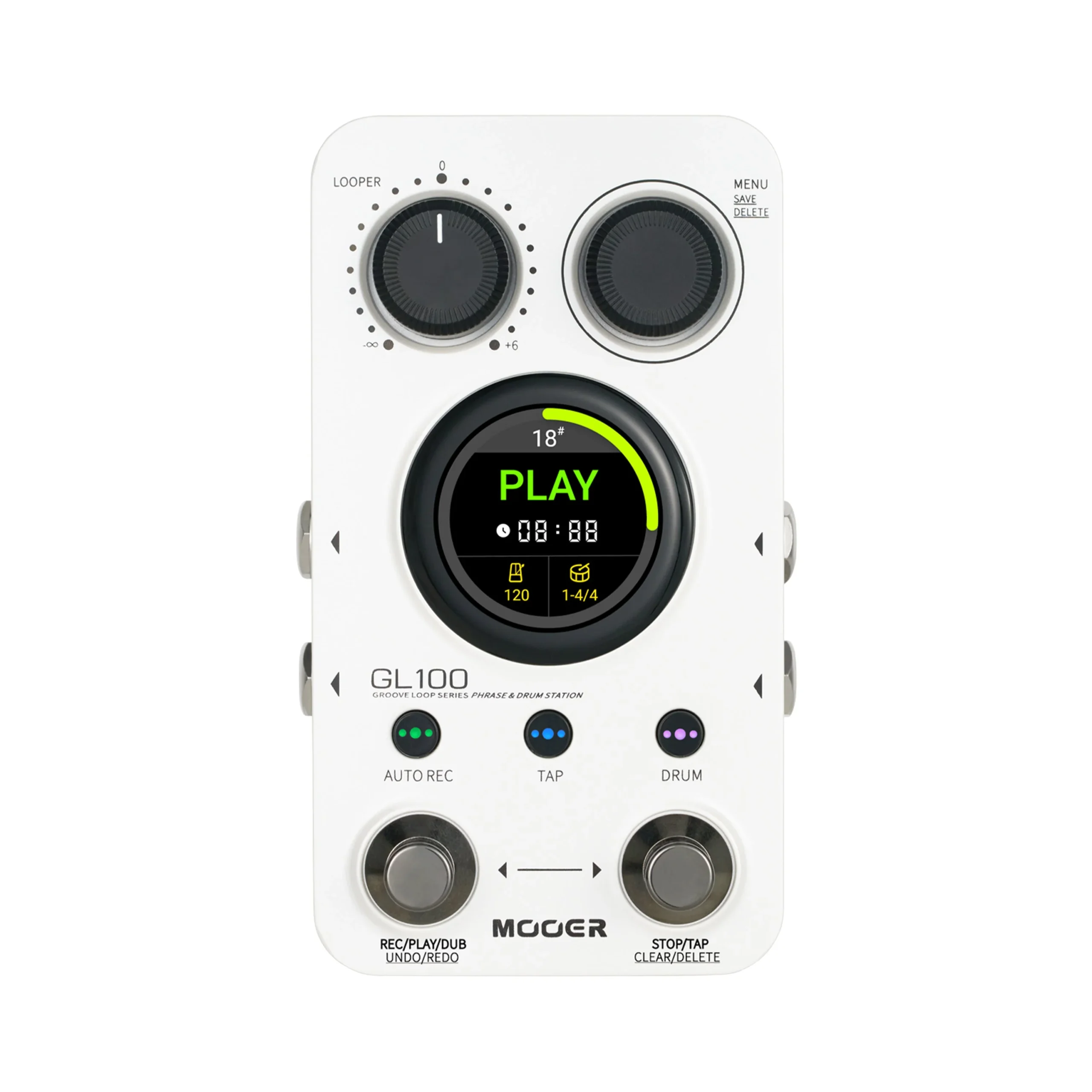 Mooer GL100 Groove Loop and Drum Station Pedal