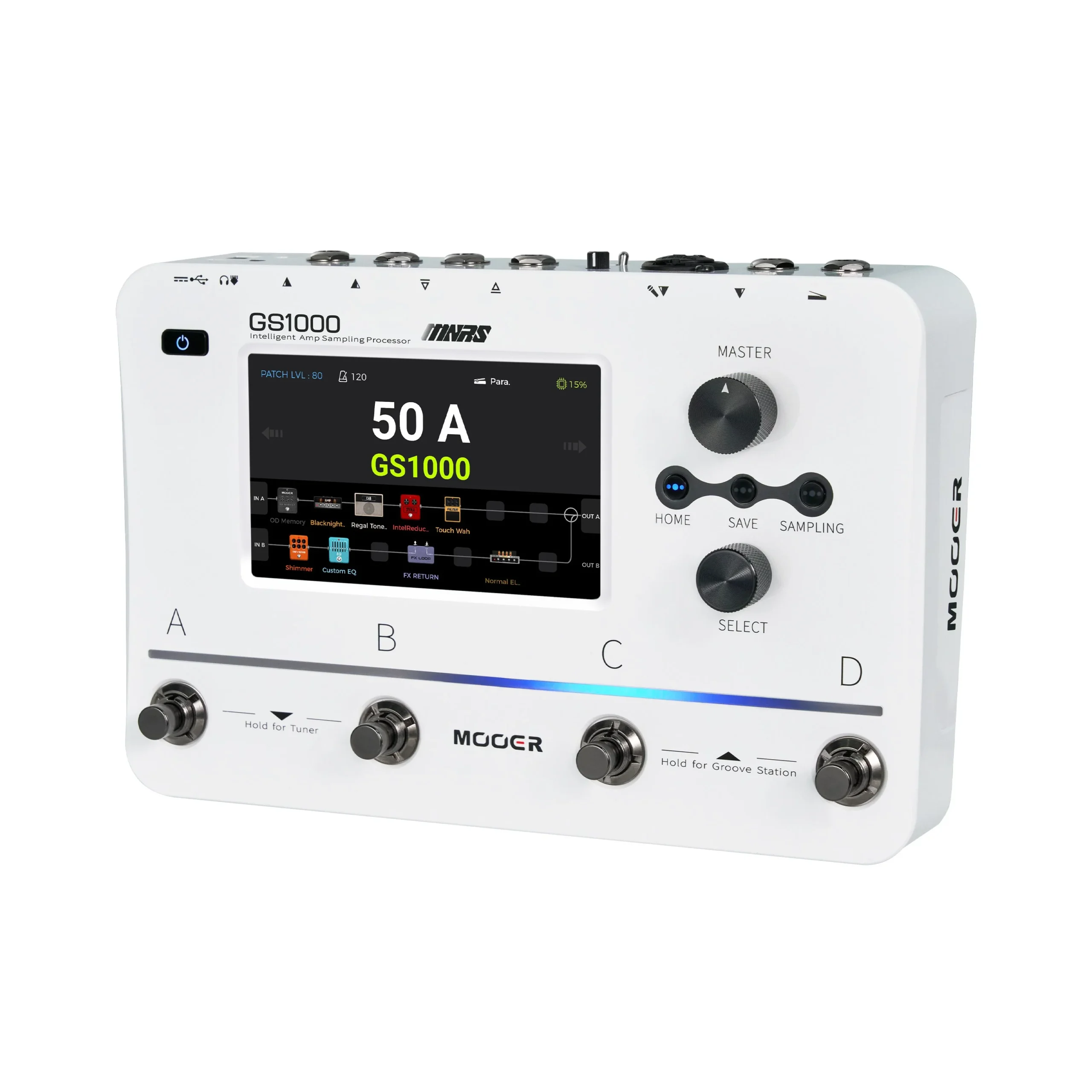 Mooer GS1000 Intelligent Amp Profiling Processor