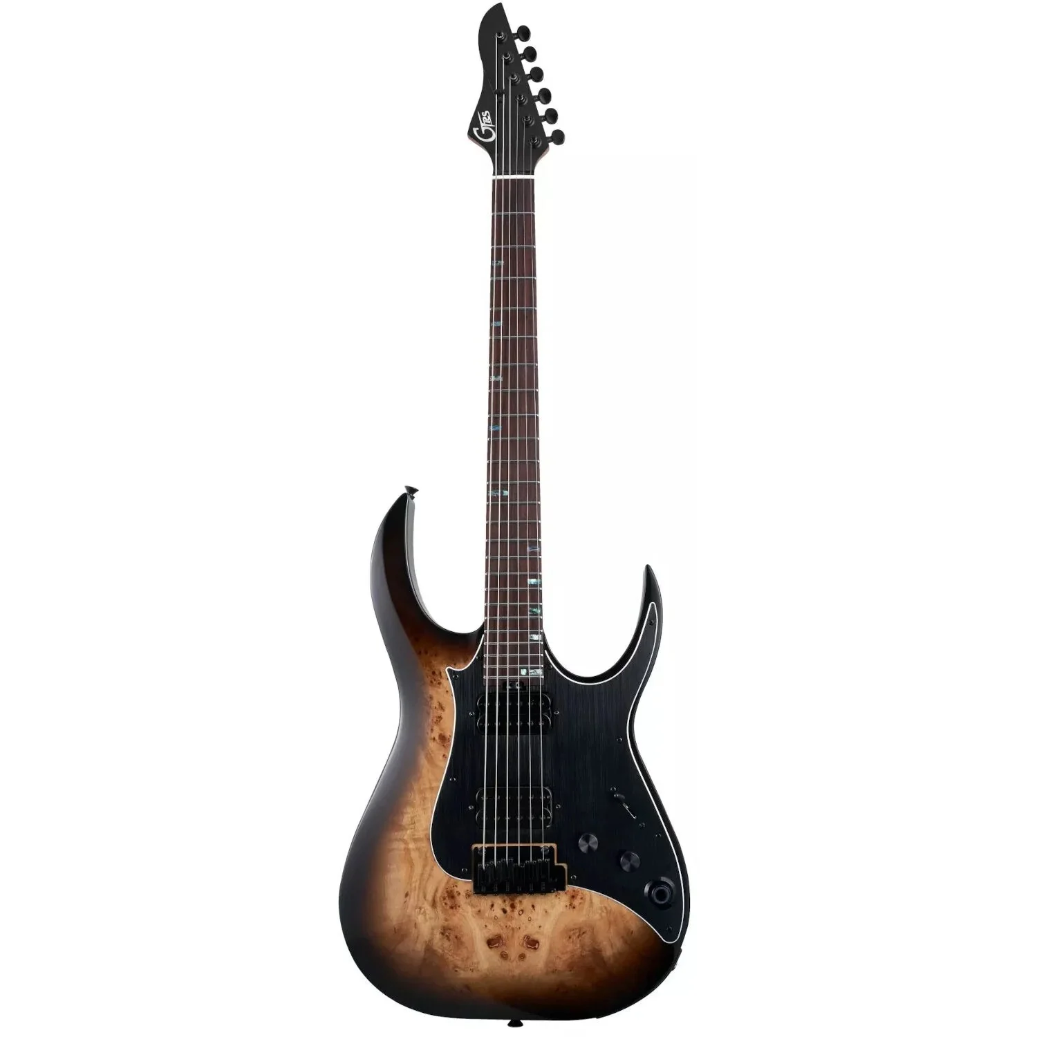 Mooer GTRS M810 Intelligent Guitar (Natural Burst)
