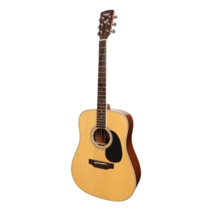 Saga ‘700 Series’ Solid Spruce Top Acoustic Dreadnought Guitar (Natural Satin)