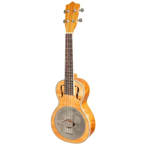TIKI 26″ DELUXE RESONATOR UKE W/BAG