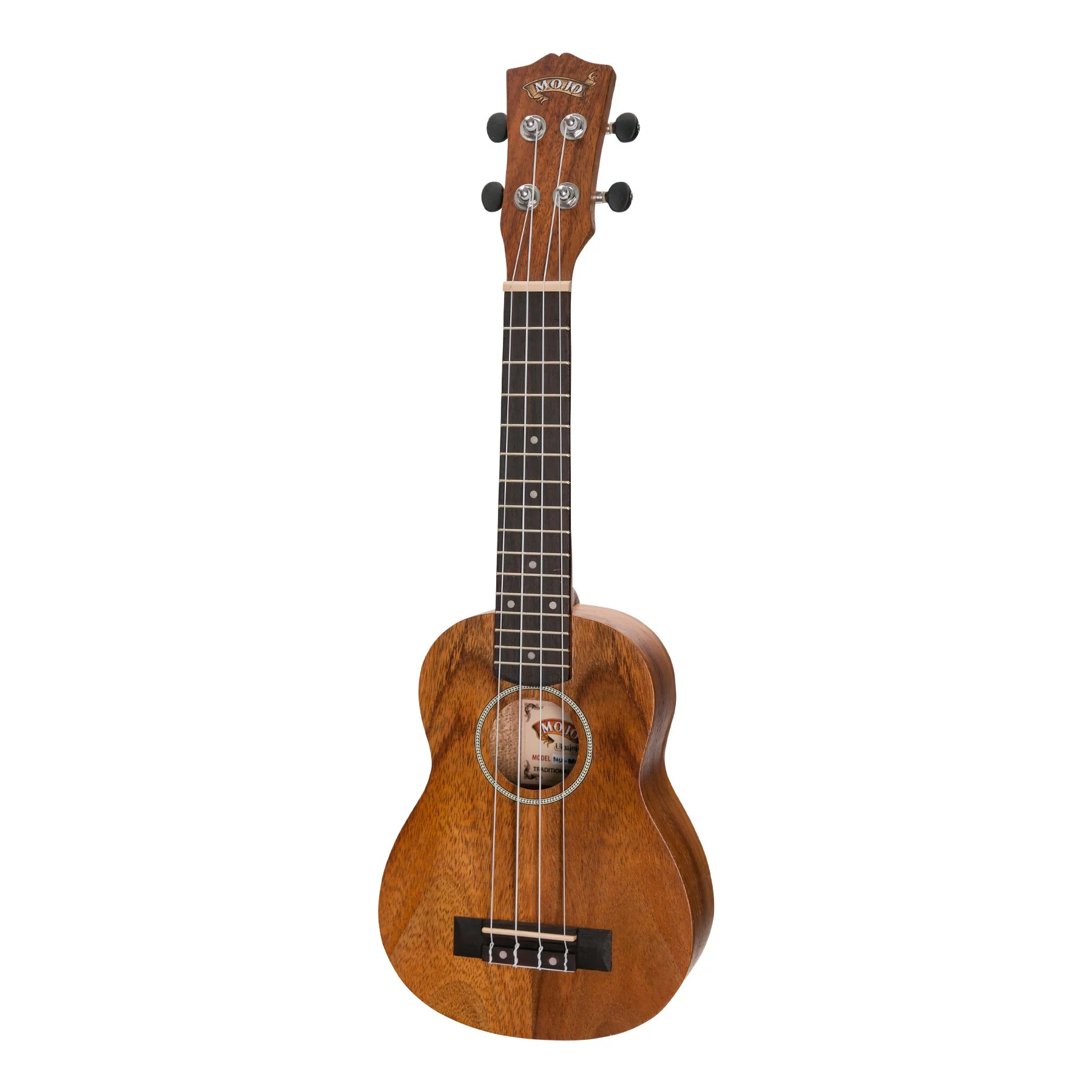 Mojo 'B80 Series' All Bubinga Soprano Ukulele (Natural Satin)